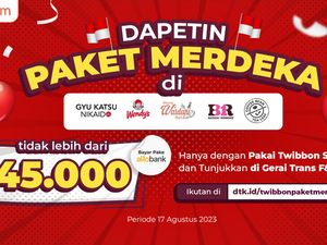 Promo 17 Agustus! Jajan di Wendys, Baskin Robbins, Coffee Bean Maksimal Rp 45.000