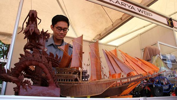 Keren! Kerajinan Ini Hasil Karya Warga Binaan Pemasyarakatan