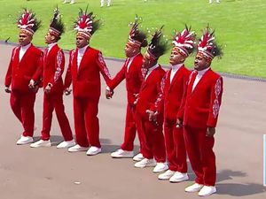 Grup Musik Bimbingan PYCH M.A.C Hibur Jokowi di Istana Negara Grup Musik Bimbingan PYCH M.A.C Hibur Jokowi di Istana Negara