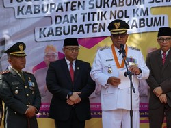 Bupati Sukabumi Canangkan Titik Nol Kilometer di Alun-alun Palabuhanratu