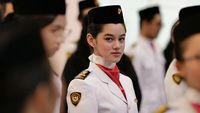 5 Anak Selebriti Jadi Paskibraka, Ada yang Bertugas di Istana Merdeka