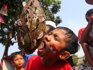 Semarak Lomba HUT RI di Petamburan