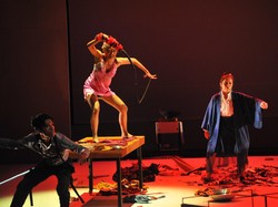 Teater Garasi Gelar Pentas Waktu Batu. Rumah yang Terbakar di Jakarta