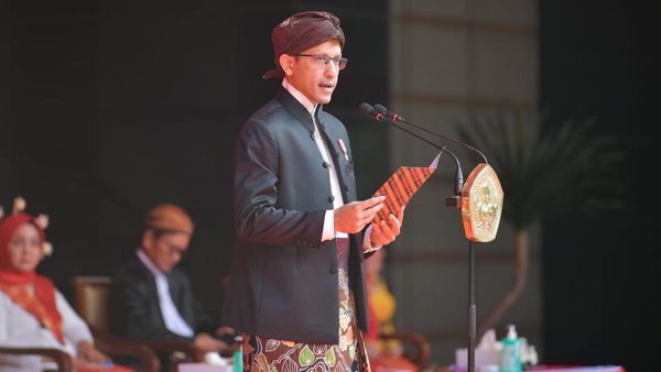 Potret Upacara HUT ke-78 RI di Kemendikbud & Pesan Nadiem soal Merdeka Belajar