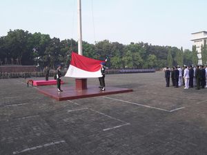 Di Upacara HUT Ke-78 RI, Panglima TNI Ingatkan Prajurit Jaga Netralitas