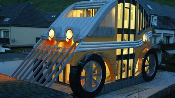 8 Rumah yang Bentuknya Macam-macam, Ada yang Seperti Jamur