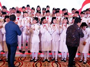 Apresiasi Untuk Paskibraka Pusat