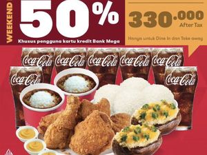 Promo Kemerdekaan Wendys-Coffee Bean, Diskon 50 Persen Pakai Bank Mega