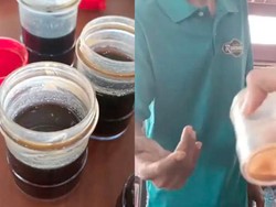 Botol Kecap Asin di Restoran Kotor dan Penuh Jamur, Wanita Ini Protes