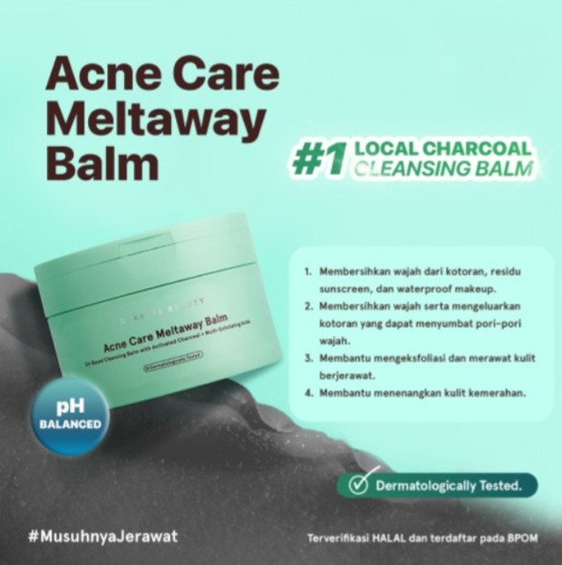 Cleansing Balm dari Dear Me Beauty/Foto: dearmebeauty.com Foto produk cleansing balm Dear Me Beauty.