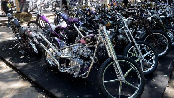 200 Motor Custom Mejeng di Denpasar