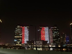 Peringatan HUT ke-78 RI, Merah Putih Hiasi 16 Gedung Ikonik di UEA