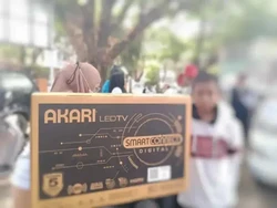 Duh! Pemenang Hadiah Umrah Jalan Sehat Malah Diganti Dispenser-TV