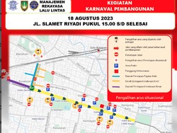 Ada Karnaval di Jalan Slamet Riyadi Solo Nanti Sore, Begini Rekayasa Lalinnya