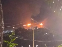 Pabrik STG Batu Bara di PT PUSRI Terbakar Hebat, Polisi Turun Tangan