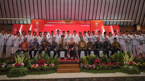 Meriahnya Malam Resepsi Usai Peringatan 17-an di Klaten