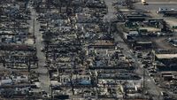 Melihat Lagi Foto Udara Dampak Kebakaran Hutan di Hawaii