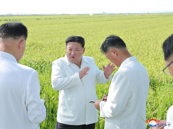 Momen Kim Jong Un Damprat Pejabat Korut Gegara Gagal Antisipasi Topan