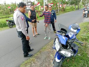 Senggol Pemotor-Tabrak Pagar, Mahasiswa KKN Unud Tewas di Tempat