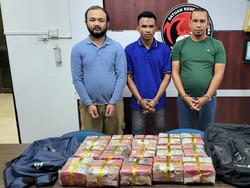 Jaringan Narkoba Jawa-Sumut Ditangkap di Riau, Sabu hingga Ekstasi Disita