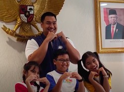 Terima Audiensi detikcom, Menpora Dito Ajak Senam Ceria Anak