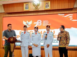 4 Paskibraka di Medan Dapat Beasiswa Kuliah dari Bobby Nasution