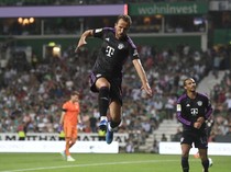Aksi Harry Kane Bikin Gol dan Assist di Debut Bundesliga