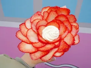 Cantik Banget! Crepe Topping Buket Buah Ini Sayang Dimakan Cantik Banget! Crepe Topping Buket Buah Ini Sayang Dimakan