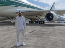 Gaya Neymar di Jet Pribadi saat Terbang ke Riyadh