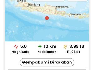 Gempa M 5 Guncang Pacitan, Ini Penyebabnya Gempa M 5 Guncang Pacitan, Ini Penyebabnya