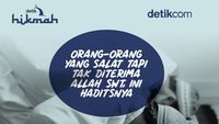 Infografis: Orang-orang yang Salatnya Tak Diterima Allah SWT