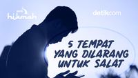 Infografis: 5 Tempat Terlarang untuk Amalkan Salat