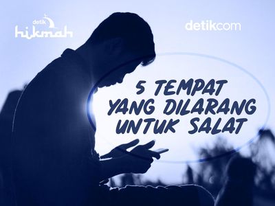 Infografis: 5 Tempat Terlarang untuk Amalkan Salat