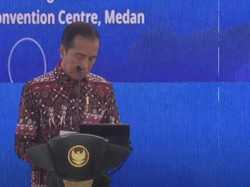 Jokowi Hentikan Sementara Pidatonya di Acara GAMKI Saat Azan Berkumandang