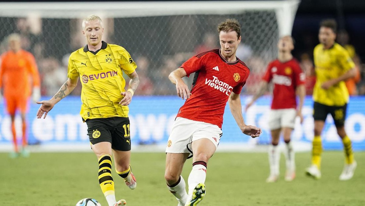 Jonny Evans menandatangani kontrak satu tahun bersama Manchester United (Foto: USA TODAY Sports via Reuters Con/Lucas Peltier)