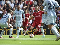 Liverpool Vs Bournemouth: The Reds Unggul 2-1 di Babak Pertama