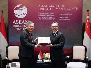 Momen Pertemuan Bilateral Mendag RI dengan Mendag Singapura