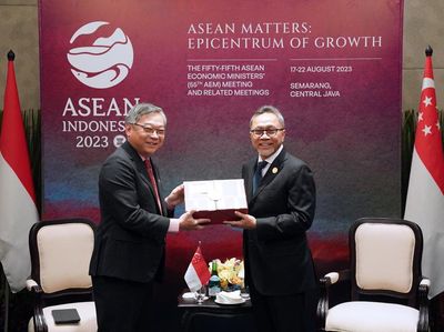 Momen Pertemuan Bilateral Mendag RI dengan Mendag Singapura