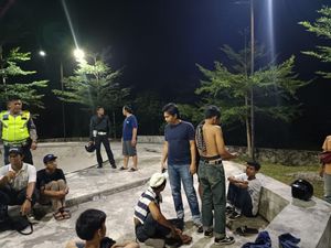 Miris, Anak SMA di Pangkalpinang Tawuran Rebutan Cewek