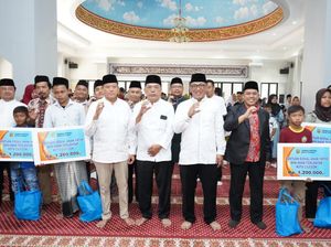 Pemkot Cilegon Salurkan Sembako & Uang Tunai untuk 1.280 Anak Yatim