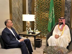 Menlu Iran Bertemu MBS di Jeddah, Pertama Sejak Normalisasi Hubungan