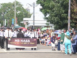 Ribuan Warga Ikuti Pawai Pembangunan Pemprov Jambi