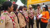 25 Ribu Anggota Pramuka Ikut Peringatan Hari Indonesia Menabung