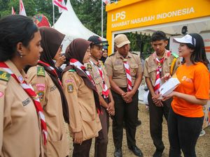 25 Ribu Anggota Pramuka Ikut Peringatan Hari Indonesia Menabung