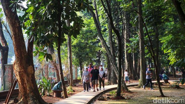 Asyiknya Olahraga Sambil Menikmati Taman Asri di Tangsel