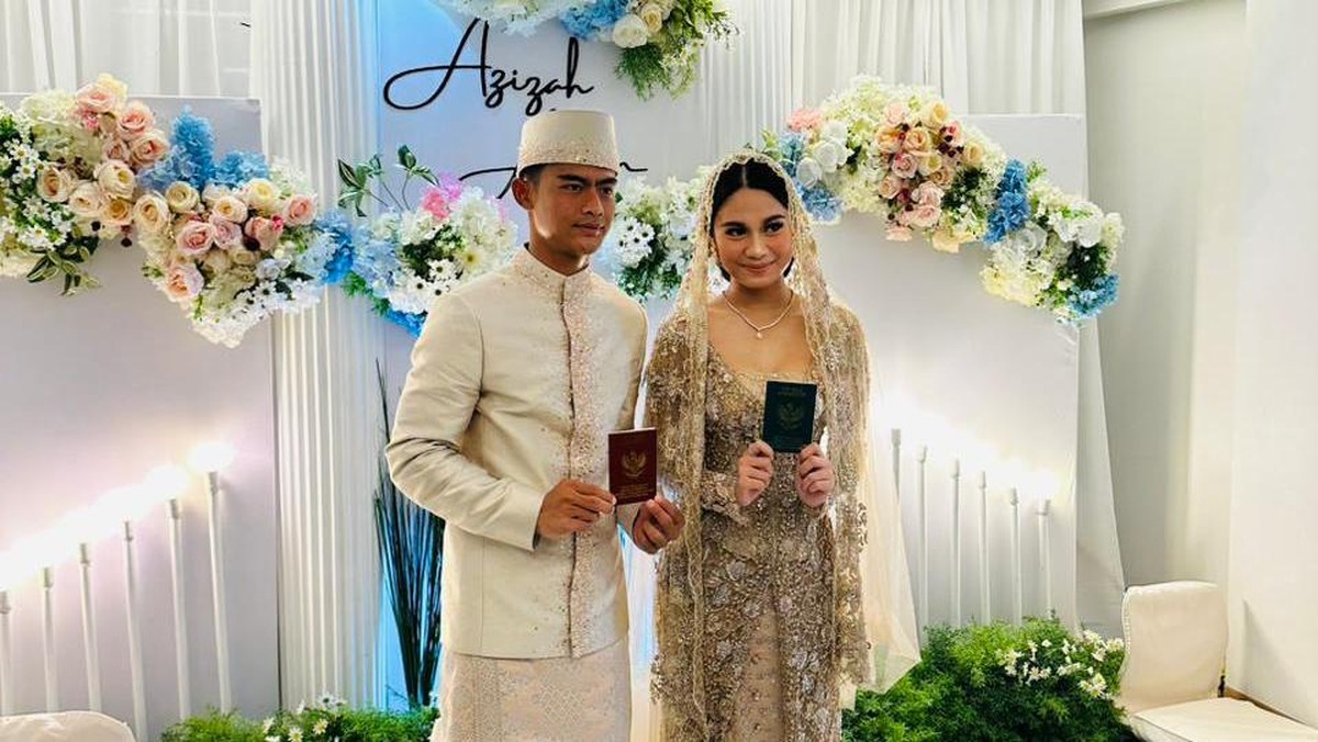 Foto: Azizah Putri Andre Rosiade Dinikahi Pemain Timnas Pratama Arhan (Istimewa)
