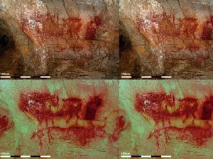 Foto Unik Gambar Manusia Purba di Gua Prasejarah, Ada Hewan Ini Foto Unik Gambar Manusia Purba di Gua Prasejarah, Ada Hewan Ini