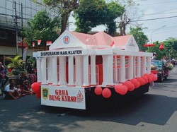 48 Peserta Meriahkan Karnaval Pembangunan Klaten 2023