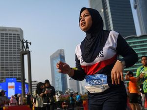 Ribuan Pelari Meriahkan Jakarta Half Marathon 2023 Ribuan Pelari Meriahkan Jakarta Half Marathon 2023