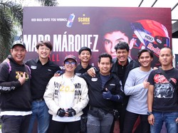 Fans Nobar Dokumenter Marc Marquez